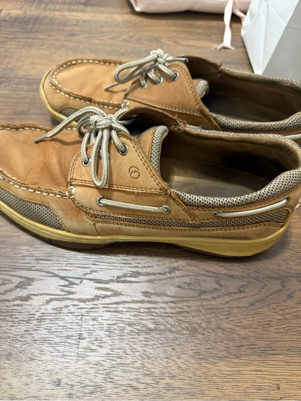 Men's Magellan Leather Boat Shoes - Casual Lace-Up Comfort